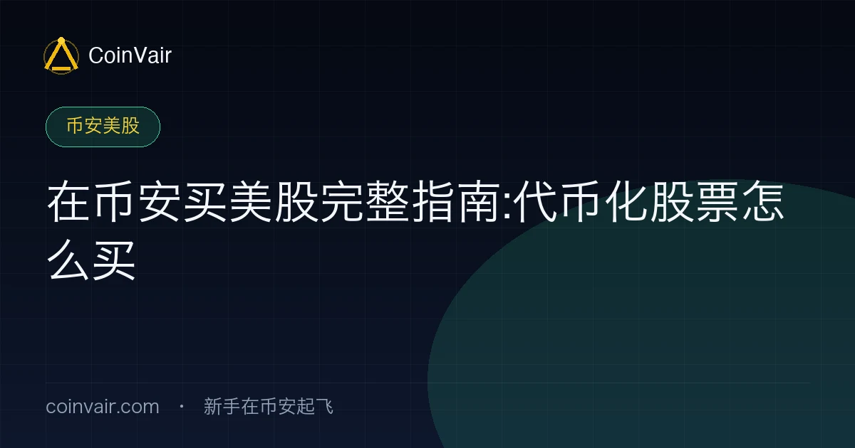 在币安买美股完整指南封面
