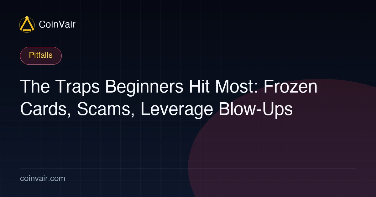 Common crypto beginner scams cover
